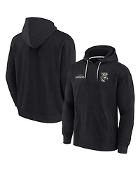 Men's and Women's Fanatics Signature Black Wisconsin Badgers Super Soft Fleece Pullover Hoodie