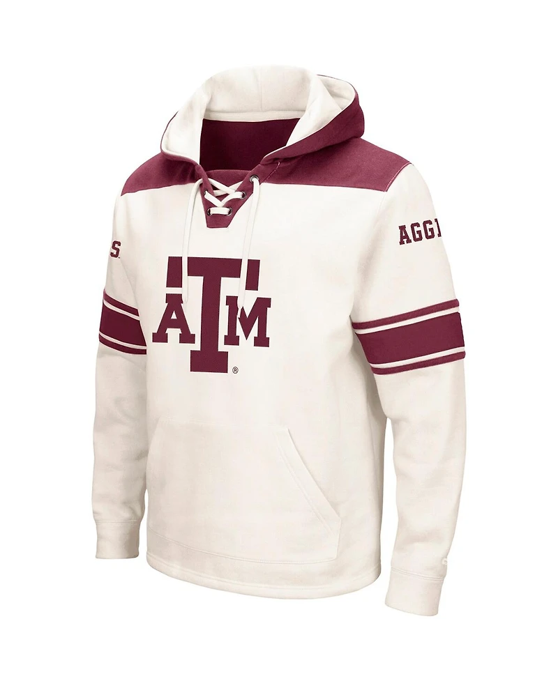 Colosseum Men's Texas A&M Aggies 2.0 Lace-Up Logo Pullover Hoodie
