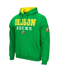 Men's Colosseum Green Oregon Ducks Sunrise Pullover Hoodie