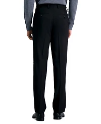 Haggar Men's Premium Comfort Straight-Fit 4-Way Stretch Wrinkle-Free Flat-Front Dress Pants