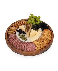 Toscana Isla Appetizer Serving Tray with Marble Cheeseboard Insert