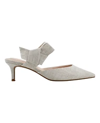 Bandolino Women's Millie Pointed Toe Kitten Heel Mules