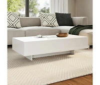 Coffee Table High Gloss White