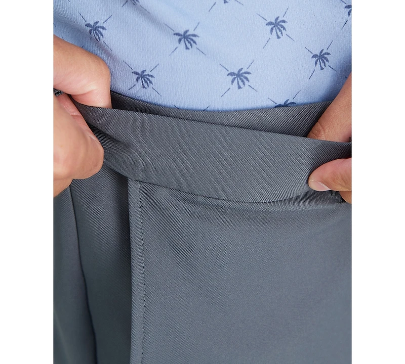 Haggar Men's Cool 18 Pro Flat Front Classic-Fit 9.5" Shorts