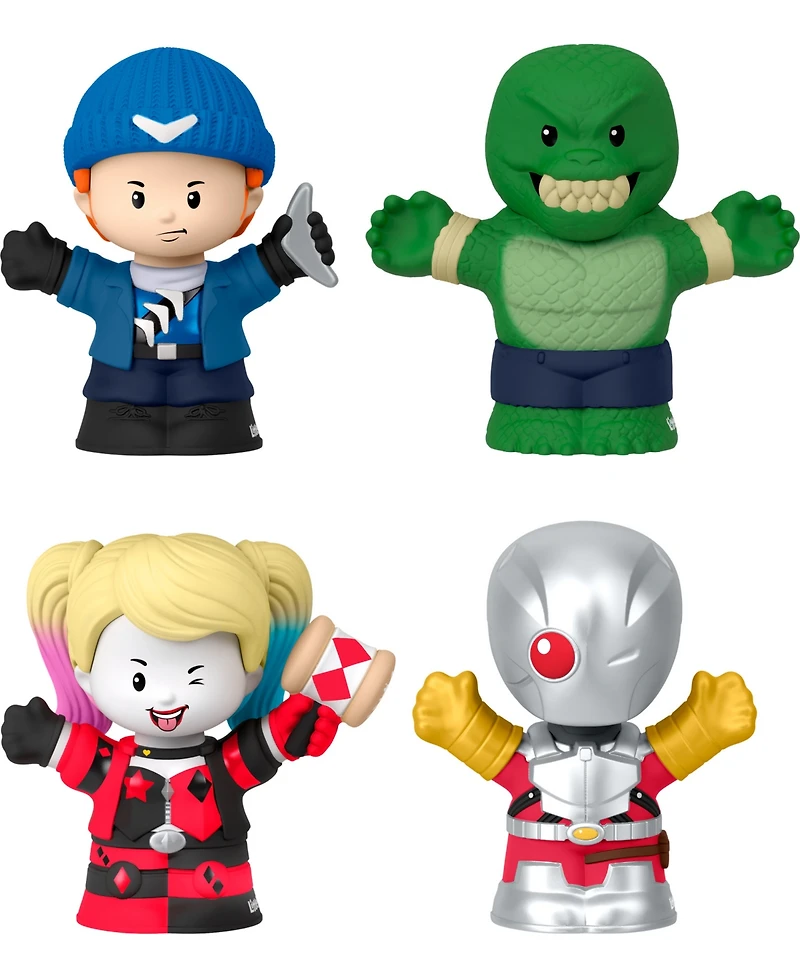 Little People Fisher-Price Collector Suicide Squad Special Edition Figure Set, 4 Characters