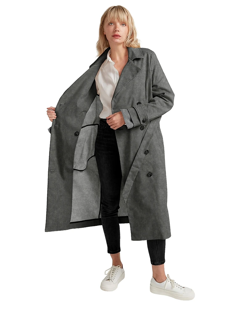 Belle & Bloom Women's Empirical City Trench Coat