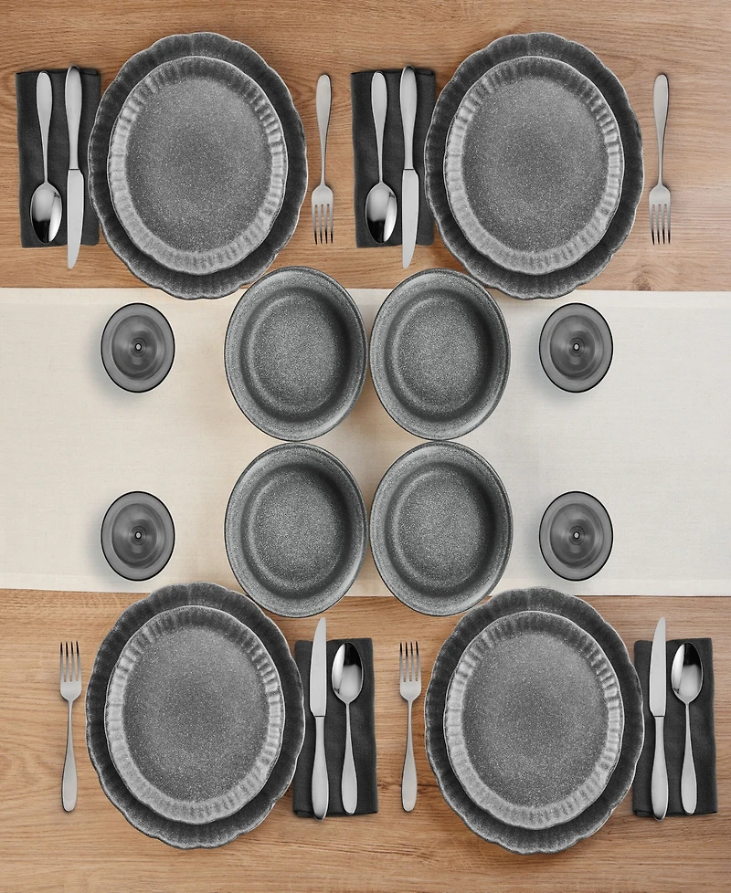 Pfaltzgraff Noah 12-Pc Dinnerware Set, Service for 4