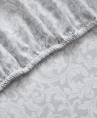 Tahari Home Scroll 100% Cotton Flannel 4-Pc. Sheet Set, Full