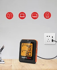 ThermoPro Pack of 1 TP920W 500' Range Smart Bluetooth Meat Food Thermometer