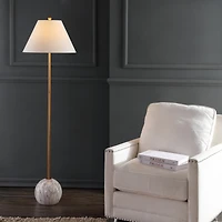 Miami Minimalist Resin/Metal Led Floor Lampite
