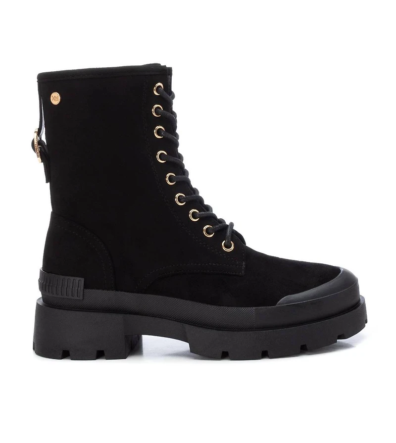 Women's Suede Lace-Up Boots By Xti