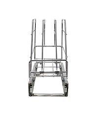 Household Essentials Glidez Plated Steel Pull-Out, Slide-Out Storage Organizer for Cookware and Bakeware
