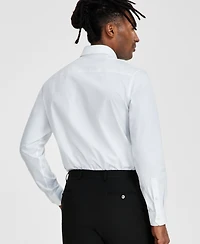 Alfani Men's Slim-Fit Solid Tuxedo Shirt, Created for Macy's
