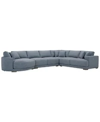 Closeout Vasher Fabric Sectional Collection Created For Macys