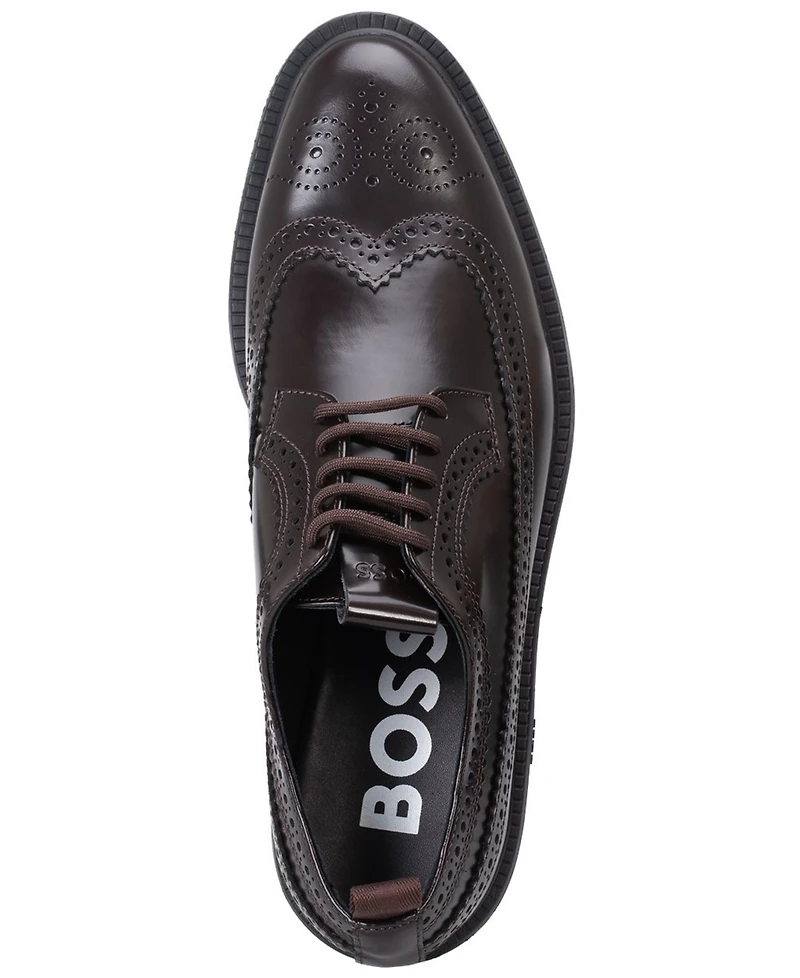 Boss by Hugo Boss Men's Larry Wingtip Derby Dress Shoe