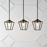 Jonathan Y Grace Industrial Farmhouse Led Pendant
