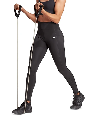 adidas Women's Optime Moisture-Wicking Full-Length Leggings