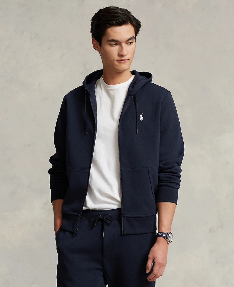 Polo Ralph Lauren Men's Double-Knit Full-Zip Hoodie