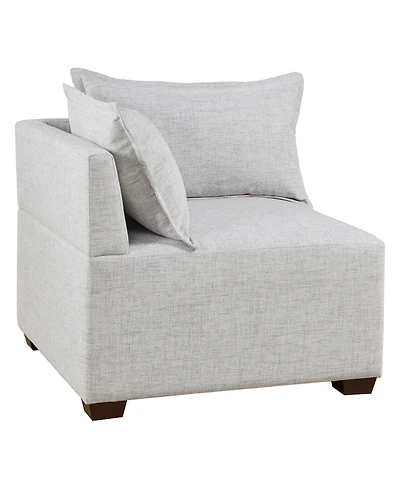 Ink+Ivy 34" Molly Wide Fabric Modular Corner Chair