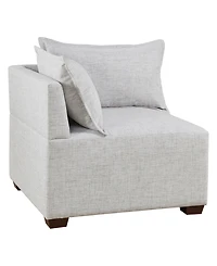Ink+Ivy 34" Molly Wide Fabric Modular Corner Chair