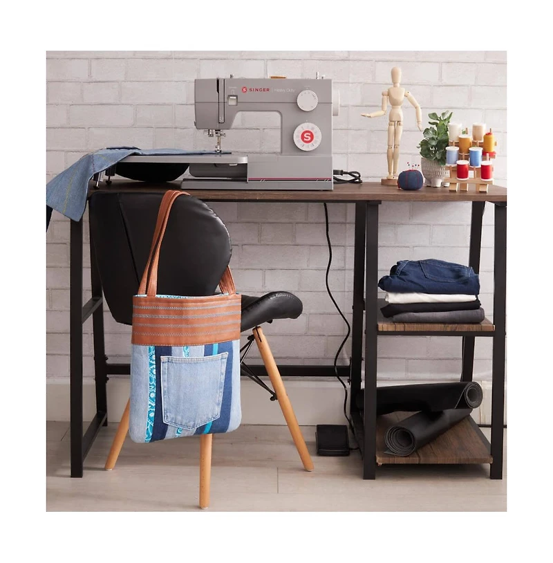 Singer Heavy Duty Sewing Machine with Extension Table