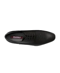Rush Gordon Men's Milan Dress Lace-Up Plain Toe Derby Shoes
