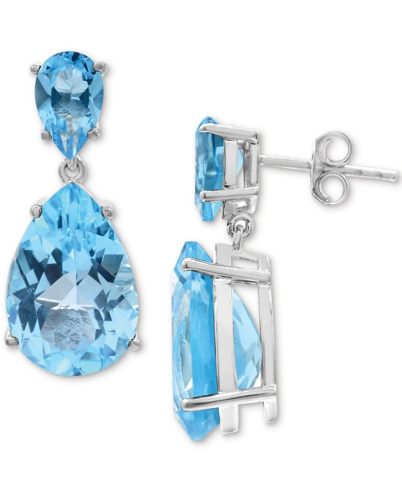 Women's Drop Earrings Sterling Silver