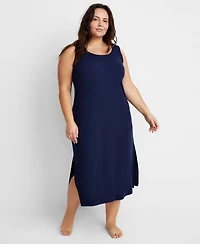 State of Day Women's Ribbed Modal Blend Tank Nightgown Xs-3X, Created for Macy's