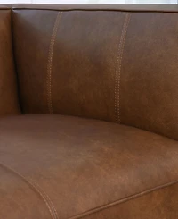 Blake 42" Leather Modern Deep Seat Chair