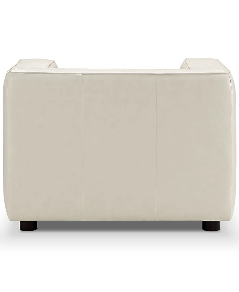 Blake 42" Leather Modern Deep Seat Chair