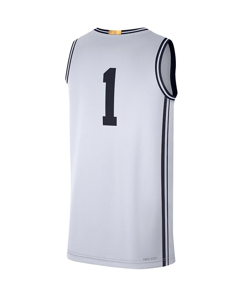 Jordan Men's #1Duke Blue Devils Limited Authentic Jersey
