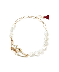 Nectar Nectar New York Pearl Winding Statement Necklace