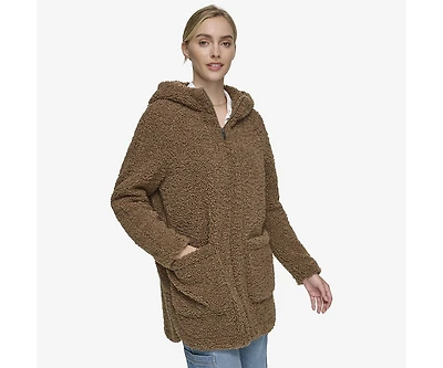 Women's Seneca Soft Sherpa Teddy Coat