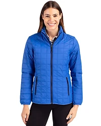 Cutter & Buck Plus Rainier PrimaLoft Eco Insulated Full Zip Puffer Jacket