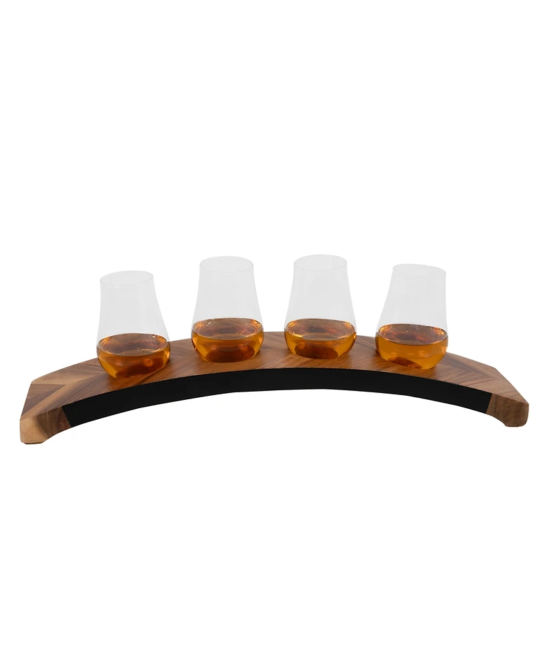 Legacy Lowlands Whiskey Flight Glencairn Glass Tasting, 6 Piece Set
