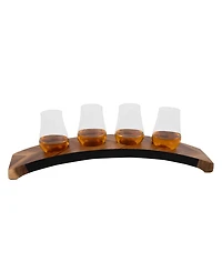 Legacy Lowlands Whiskey Flight Glencairn Glass Tasting, 6 Piece Set