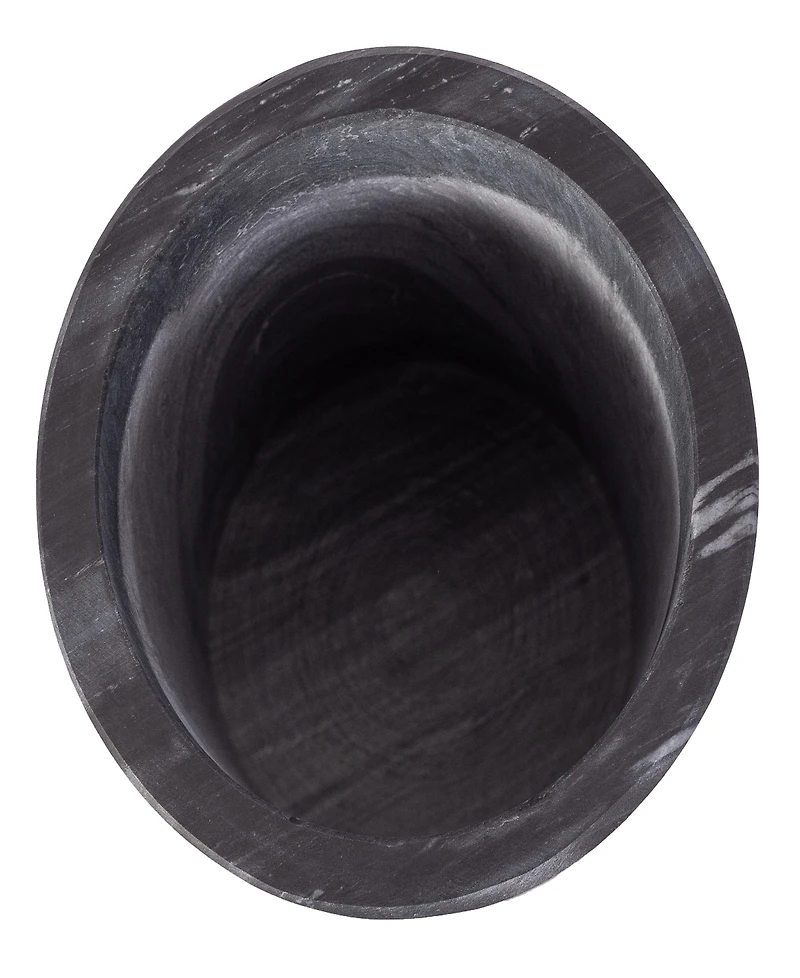 Artifacts Trading Company Marble Cylinder Wine Cooler