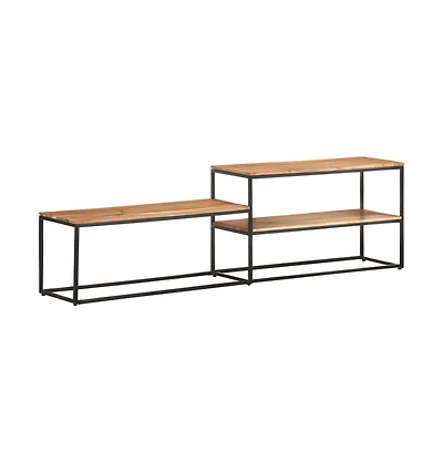 Tv Stand 70.9"x11.8"x19.7" Solid Wood Acacia
