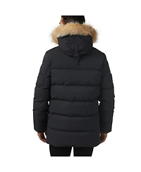 Pajar Men's Hamilton Channel Quilted Fixed Hood Parka