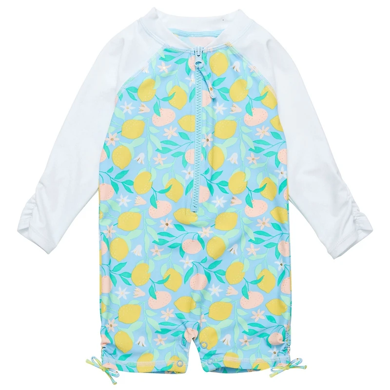 Snapper Rock Baby Girls Lemon Drops Ls Sunsuit