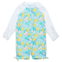 Snapper Rock Baby Girls Lemon Drops Ls Sunsuit