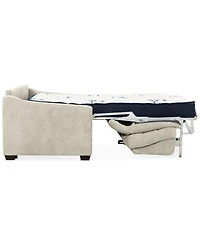 Luca 83" Queen Stearns & Foster Fabric Sleeper Sofa, Created for Macy's