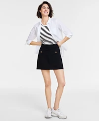 On 34th Women Ponte-Knit Mini Skirt, Created for Macy's