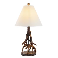 Cabell Farmhouse Rustic Iron Led Table Lamp