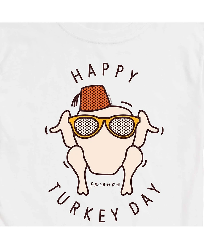 Airwaves Men's Friends Thanksgiving Short Sleeve T-shirt