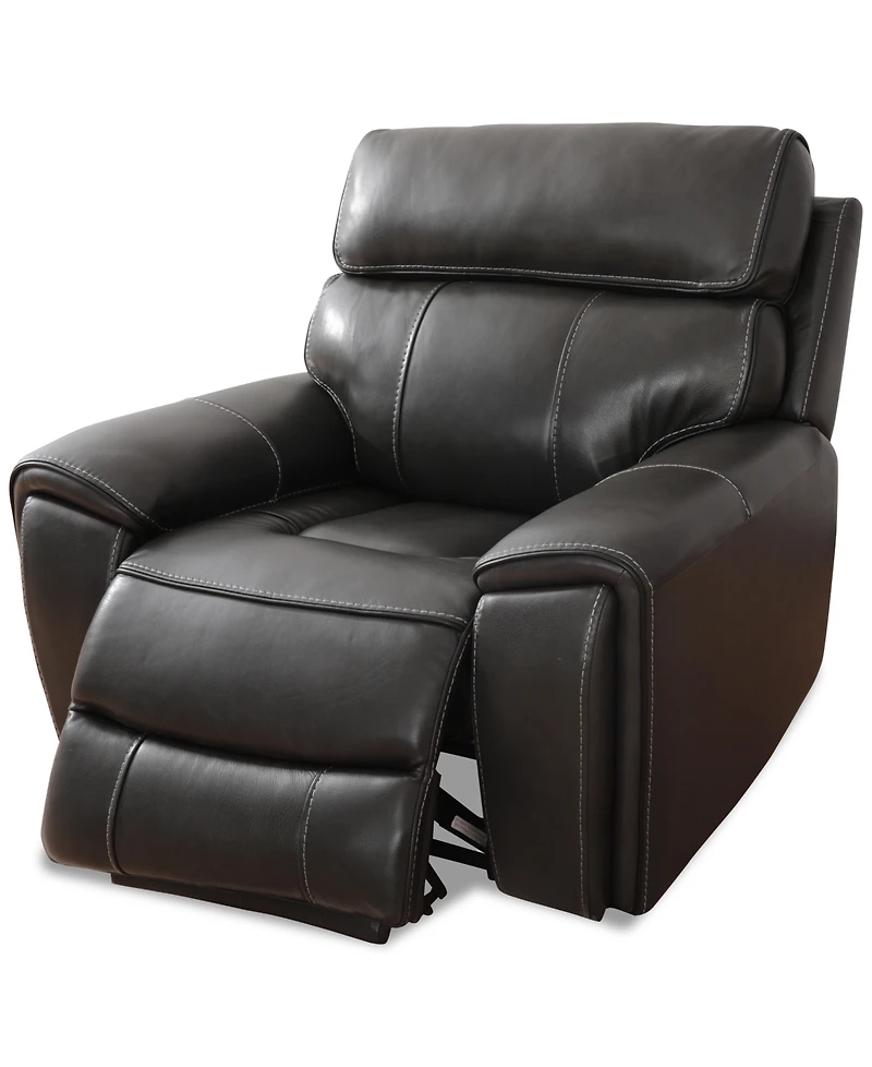 Closeout! Hutchenson 43" Zero Gravity Leather Recliner, Created for Macy's