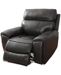 Closeout! Hutchenson 43" Zero Gravity Leather Recliner, Created for Macy's