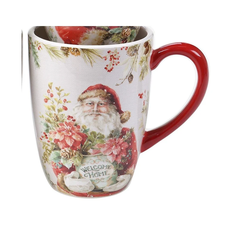 Certified International Christmas Story 4 Piece Mug