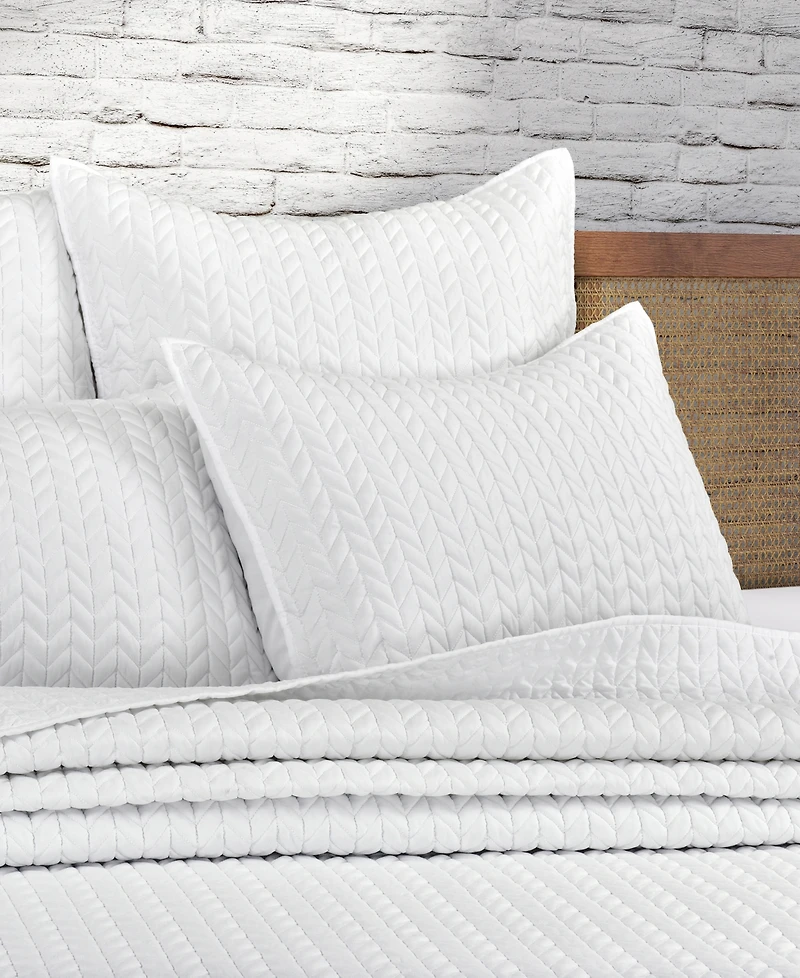 J by J Queen Cayman Quilted Sham, Standard