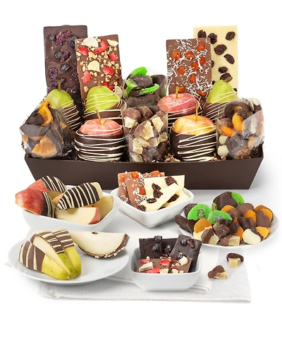 Chocolate Covered Company Belgian Chocolate Divine Fruit Tray